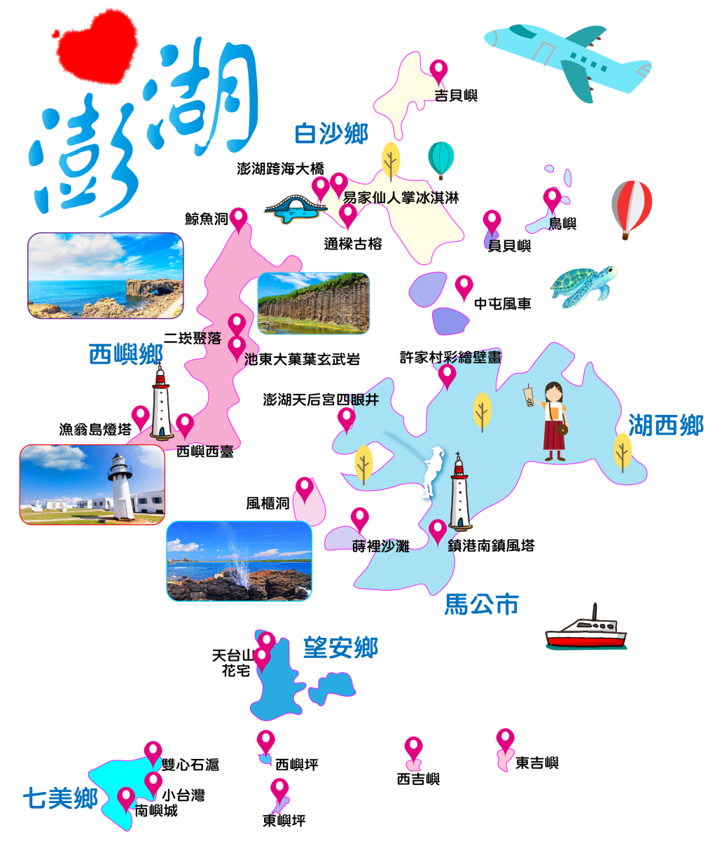 漫遊菊島~澎湖東海三日遊~夏季行程特色圖片1